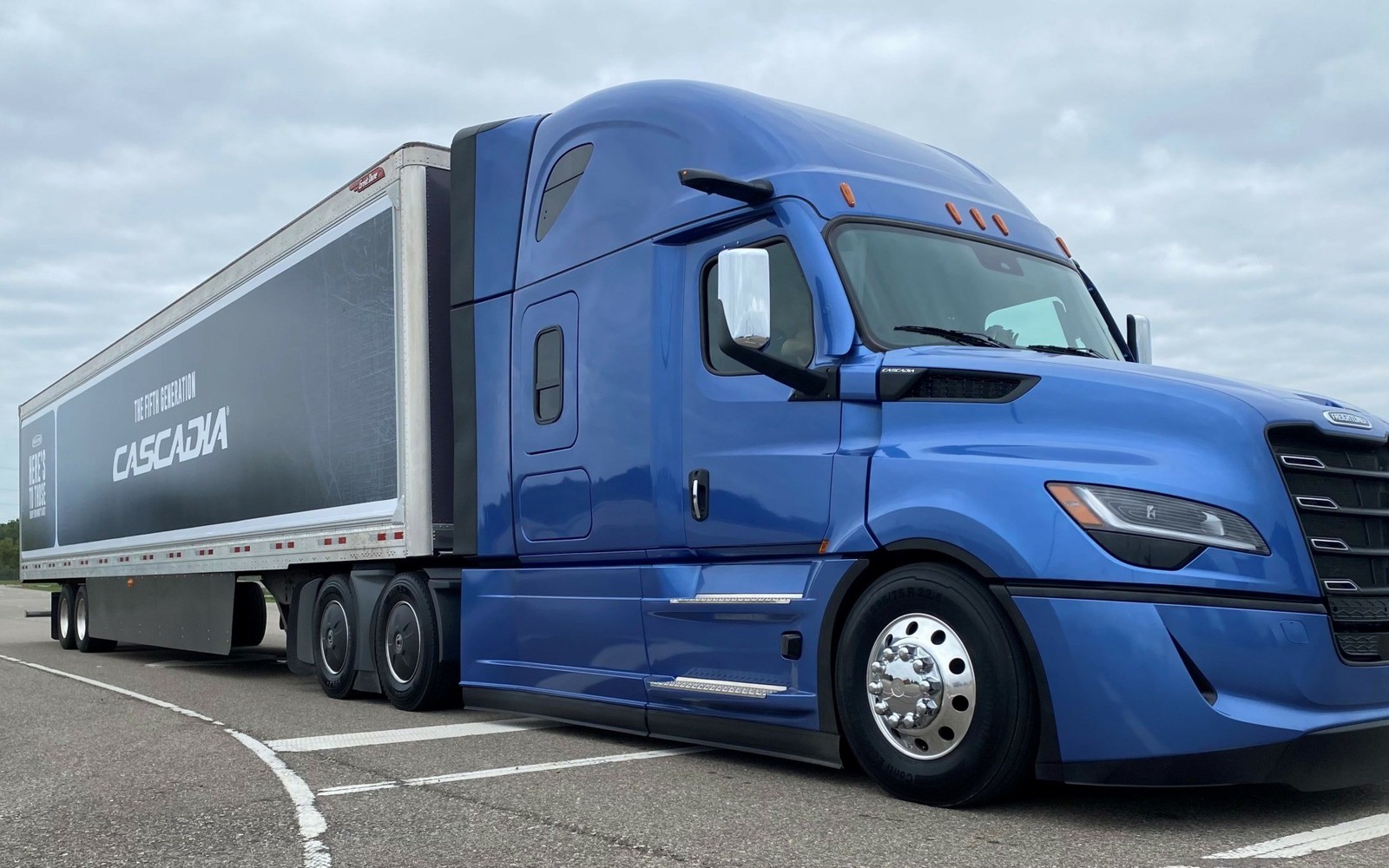 Semi truck brands financed